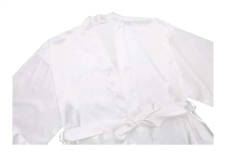 2019 New Bridesmaid Robes Robes Bridal Robes Light Pink Satin Robe Bridesmaid Robes Wedding